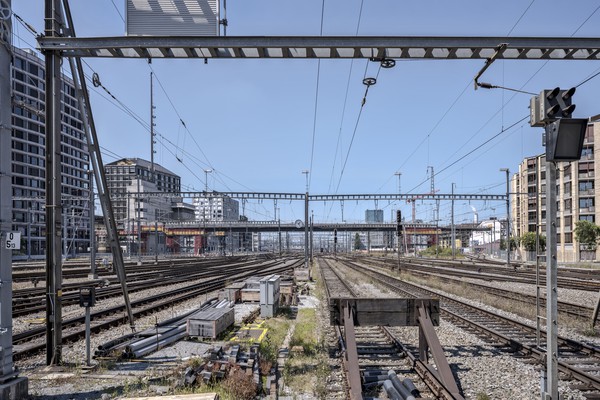 Der Negrellisteg verbindet zwei Stadtteile