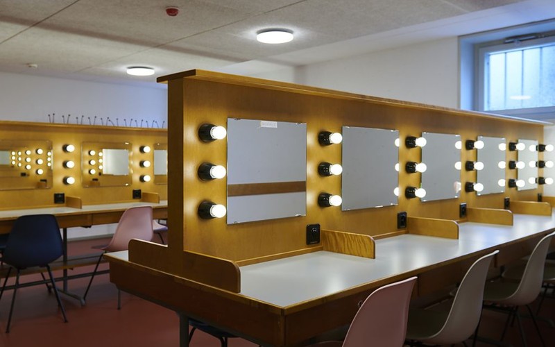 Blick ins Kurtheater, Baden