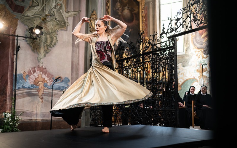 Tanz im Abendgebet, Kloster Fahr