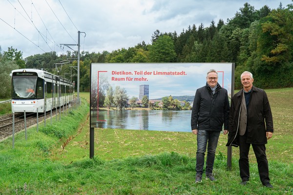 Neue Willkommenstafeln für Dietikon, Geroldswil und Schlieren
