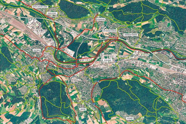 Wanderung von Baden nach Zürich