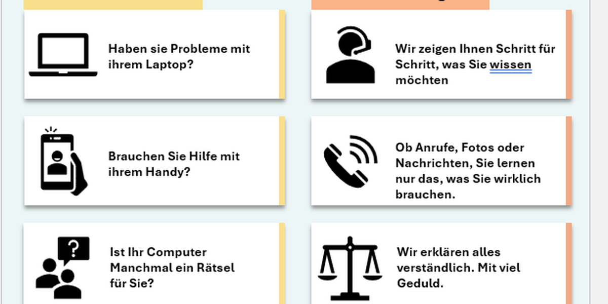 Titelbild des Events: Persönliche Unterstützung bei Informatikfragen, Schlieren