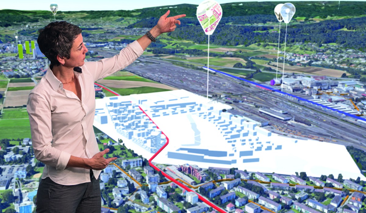 Titelbild des Artikel: Limmatstadt AG stellt 3D-Modell vor