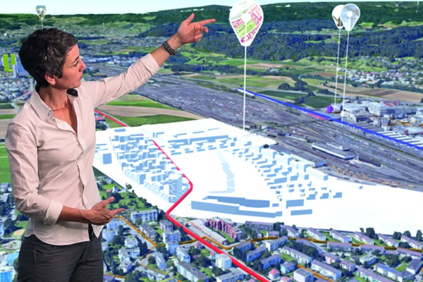 Limmatstadt AG stellt 3D-Modell vor